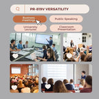 Red Star Tec PR-819V Presentation Clicker- Wireless Presenter PowerPoint Clicker with Red Laser Pointer for Presentations, Suitable for School and Business Use
