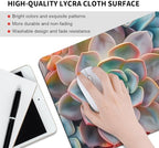 Succulent Square Mouse pad, Texture, Waterproof, Anti Slip Rubber Base, Computer Mouse pad, Laptop Mouse pad