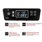 Digital Thermostat Control Board Replacement Parts Compatible with Pit Boss 2 Series Digital Electric Vertical Smoker for Pit Boss PBV2D1 Controller