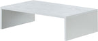 Convenience Concepts Designs2Go Small TV Riser 23.75", for TVs up to 26" - Contemporary TV or Computer Riser for Living Room, Modern Office, Den, White