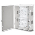 Namunanee Outdoor Electrical Junction Box, ABS Water Resistant Enclosure with Internal Mounting Panel & Hinged Cover, 16.1" H* 12.2" L* 5.9" W