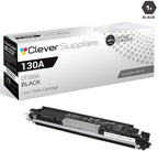 CS Replacement Compatible with HP 130A CF350A Black Color M176 M177 M177FW PRO M176 M176N MFP M177FW MFP M176 MFP M177 PRO 100 MFP M176 M177 M177FW Toner Cartridge 3 Set