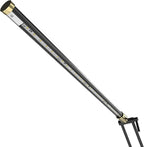 Cocoweb High Powered, dimmable, LED Floor Lamp - Fled-GPS (Black Brass)