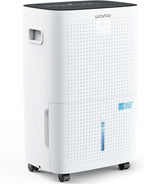Waykar 150 Pints 7,000 Sq. Ft Energy Star Dehumidifier with Drain Hose for Commercial and Industrial Large Rooms, Home, Basements, Storages, Warehouses and Bedrooms