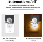 FSHVQKD Moon in Cloud Night Light,Plug-in Nightlights Auto Sensor Night Lamp Dusk to Dawn Lamp Home Decor for Nursery Children Girls Boys