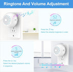 SINGCALL Tuya Caregiver Pager Smart Wireless Calling System WiFi SOS Emergency Home Caring Nurse Buzzer Call Bell System for Old People Patients Children