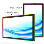 GreenTouch 27 Inch LED-Framed Touch Screen Monitor with HDMI+VGA+DP Interface, PCAP Touchscreen Monitor for self-Service Kiosk