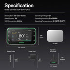 VIVOSUN GrowHub Controller E42A+ for Grow Tent, Smart Environmental WiFi-Controller with Temperature, Humidity, VPD, Timer, Cycle, Schedule Controls, Cooling Ventilation Lighting Programming