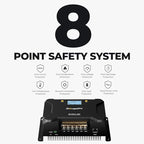 BougeRV Sunflow MPPT Solar Charge Controller 60A, w/Low-Temp Cut-Off, APP Control, Backlit LCD, 60 Amp Solar Panel Regulator 12V/24V for LiFePO4, SLD, Gel, FLD, AGM Battery, RV, Marine, Upgraded
