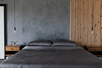 Cozy Earth Luxury Bed Sheet Set - 100% Viscose from Bamboo Fabric, Ultra-Soft & Breathable, Fits Regular & Deep Pocket Mattresses up to 20" - 4 Pieces California King Sheet Set Charcoal Grey