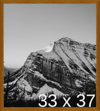 Frame It Easy 33 x 37 Hazel Wood Frame (Derby)