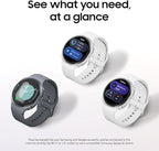 Samsung Galaxy Watch 8 (2025) 44mm Bluetooth Smartwatch, Cushion Design, Fitness Tracker, Sleep Coaching, Running Coach, Energy Score, Heart Rate Tracking, Graphite [US Version, 2 Yr Warranty]
