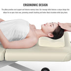 Heavy Duty Electric Massage Table, Electric Lift and Electric Backrest 2 Motor Adjustable for Treatment / Medical Spa / Facial Bed / Beauty Bed / Massage Bed and More - 32 Wide x 75 Long, Beige Gray