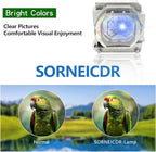 SORNEICDR VLT-HC5000LP/VLT-HC7000LP/RLC-032 Replacement Projector Lamp Bulb Compatible with Mitsubishi for HC4900 /HC5000 /HC5000(BL) /HC5500 /HC6000 /HC6000(BL) /HC4900W Projectors