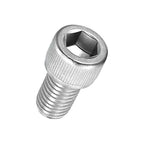 Kozelo 4pcs Socket Head Cap Screws - [M12-1.75 x 20mm] 304 Stainless Steel Allen Socket Drive for Electrical Motor 3D Printing Fan Engine Replacement Use, Silver