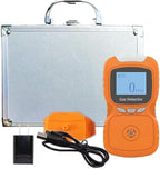 XLA Alert Clip Single Gas H2S Monitor, H2S Monitor Digital H2S Monitor, Clip-on 0~100ppm H2S Gas Detector with Voice, Vibration, Red Indicator Alarms,for Various Working environments