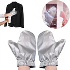 EVEME 1 Pair Garment Steamer Ironing Gloves Anti Steam Glove Heat Resistant Garment Steamer Mitt, Garment Steamer Accessories for Clothes (1 Pair Steamer Ironing Gloves)