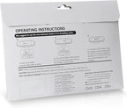 Bonsaii Paper Shredder Lubricant Sheets, 24-Pack (8.4 x 5.9 inch/Piece)