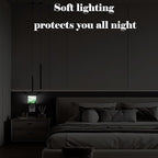 FSHVQKD Mountain Forest Landscape Painting Night Light,Plug Into Wall Decor for Stairway,Hallway,Kitchen,Dusk to Dawn Sensor Nightlights for Boys/Girls/Women/Men Room Gifts