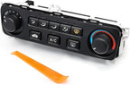 79600-S84-A21ZA A/C Control Panel Compatible with 2001-2002 Honda Accord 2.3L L4/3.0L V6 AC Climate Control Module, 79600S84A21ZA HVAC Control Panel Original Air Conditioning Control