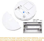 EVA LOGIK Modern Ultra-Thin Window Alarm with Loud 120dB Sound and Vibration Sensors Compatible with Virtually Any Window, Glass Break Alarm Perfect for Home, Office, Dorm Room- 8 Pack