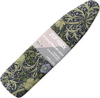ZCFYGDX William Morris Prints Ironing Board Cover with Elastic Edge 3 Bottom Nylon Buckle Straps Breathable Resist Scorch Staining Suitable for Size-M Iron Board House Oil Paintings Art Decor