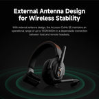 Accsoon Como SE Wireless Headset Intercom System 1312ft Team Communication Group Talk, 30+Hour Battery Life(Only Remote Headset)