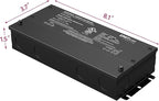 EMITEVER Dimmable Led Driver, 100W AC 100V-277V to DC 24V Transformer, 5-in-1 Dimming: ELV/MLV/TRIAC / 0-10V / 1-10V / 10V PWM/Potentiometer, Waterproof IP67 and UL Listed