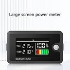 LED Display Voltmeter Car Battery Charging Levels Indicators 8-100V Lithiums Batteries Capacity Tester Battery Capacity
