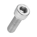 Kozelo 10pcs Socket Head Cap Screws - [M8-1.25 x 25mm] 304 Stainless Steel Allen Socket Drive for Electrical Motor 3D Printing Fan Engine Replacement Use, Silver