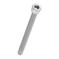 Kozelo 5pcs Socket Head Cap Screws - [M8-1.25 x 100mm] 304 Stainless Steel Allen Socket Drive for Electrical Motor 3D Printing Fan Engine Replacement Use, Silver