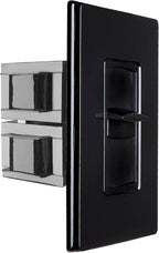 OSD Audio 300W Sleek, Modern, Minimalist Design in Wall Volume Control, Slider Black Impedance Matching SLS300