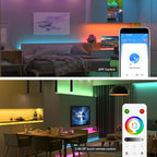 BTF-LIGHTING SP630E Bluetooth Controllers 4 Zones 2.4GHz RF RB4 Remote Kit Support FCOB COB SMD PWM RGBCCT RGBWW LED Strip DC5V DC12V DC24V