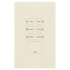 TG 30-Minute Countdown Timer Switch, 1-5-10-15-20-30 Min, for Bathroom Fans, Heaters, Lights, LED Indicator, 120VAC 800W, Neutral Wire Required, UL Listed, Screwless Wall Plate, Light Almond