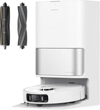 DREAME L40s Ultra AE Robot Vacuum and Mop Combo, 19,000Pa Suction, Self Emptying Dust Box, Flexible Mop & 167℉ Self Cleaning Washboard, Diverse Brush Selection, All-in-One Station, Auto Refill