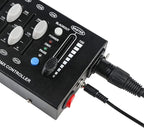MAD OWL 12 Channel DMX dimming Controller, mini dj Lighting Controller,DMX512 Signal Protocol dimmer Suitable for Small Stage Lighting