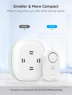 Govee Water Leak Detectors 2 Pack, 100dB Adjustable Audio Alarm Sensor, Sensitive Leak and Drip Alert, for Kitchen Bathroom Basement (Cannot Connect to Wi-Fi Directly)