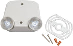 Lithonia Lighting ERE T M24 Double Head Emergency Light, White