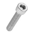 Kozelo 10pcs Socket Head Cap Screws - [M8-1.25 x 40mm] 304 Stainless Steel Allen Socket Drive for Electrical Motor 3D Printing Fan Engine Replacement Use, Silver