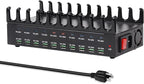 690W Charging Station for Multiple Devices, 20-Port USB C Fast Charging Station with Double 100W PD PPS Port, Multi Device Fast Charger Dock for MacBook Pro Laptop, iPhone, iPad, Tablet, Cell Phone