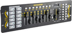 Dmx Controller 192 Channel Dmx Light Controller for Dj Lights, Dmx Controllers with XLR Cables Dmx 512 Controller, Dmx512 Lighting Controller Dmx Control Board for Stage Lights Dmx Console