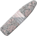 ZCFYGDX William Morris Prints Ironing Board Cover Decor, Resist Scorching & Staining, Easy Install Resistant Elastic Edges,3 Nylon Buckle Fasteners Straps,Relaxing Breathable Ironing Experience S