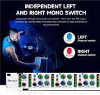 Bolanle PH6000 6-Channel Headphone Mixing Distribution Amplifier High-Power Headphone Amplifier 3.5mm & 6.35mm Jacks