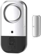 ANKOSHUN Door Window Alarm Sensors - Door Alarms for Kids Safety, Door Alarms for Home Security, for Home, Office, Store, Garage, Dorm Room, Apartment, RV, Silver Gray, 6 Pack