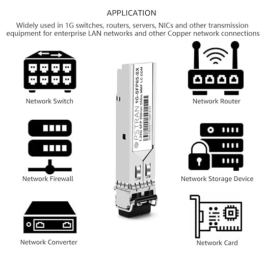 OPSTRAN 1000BASE-SX SFP Optical Transceiver Module Compatible with Extreme 10051H 10051 10071 10071H 850nm 550m DDM Duplex LC MMF