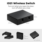 VST Motion Sensor Light Switch IR Sensor Switch, Wireless Door Activated Light Switch for Closet Light LED Strip Light and Under Cabinet Light with JST Male and Female Connector (DC 12V 3A)