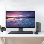 Bylitco Desktop Stand for Mac Mini 2010-2023,M1/M2,Vertical Holder,Perfect for Desk Organization and Heat Dissipation，Soft Cushioned Protection, Space-Saving Design- Black