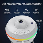 Ainael Galaxy Projector, Star Projectors Home Planetarium Space Ceiling Starry Sky Night Light with Light Strip, Meteor and Galaxy Projector & 2 Films Set for Kid Adult Gift