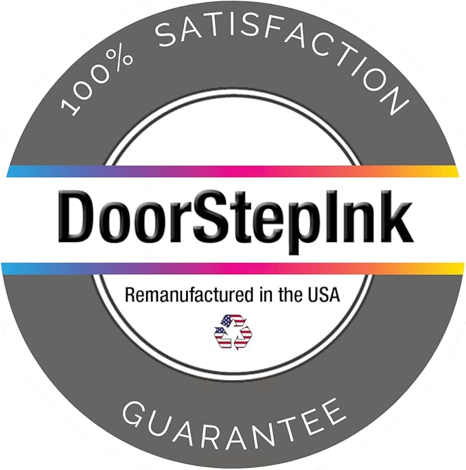 DoorStepInk 45 Black Remanufactured Ink Cartridge Replacement for HP 45 (51645A) - Compatible with HP 110/120/140/150/160/170 - High Yield 1-Pack