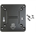 GinTai for Intel NUC Vesa Adapter Mount Bracket to Attach NUC Mini PC Computer to The Back of a Monitor Mounting Plate Not Skull or Hades(With 8pcs Screws) Intel NUC 4 5 6 7 8 10 11 13 General purpose
